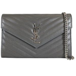 Saint Laurent (YSL) Envelope Wallet on Chain